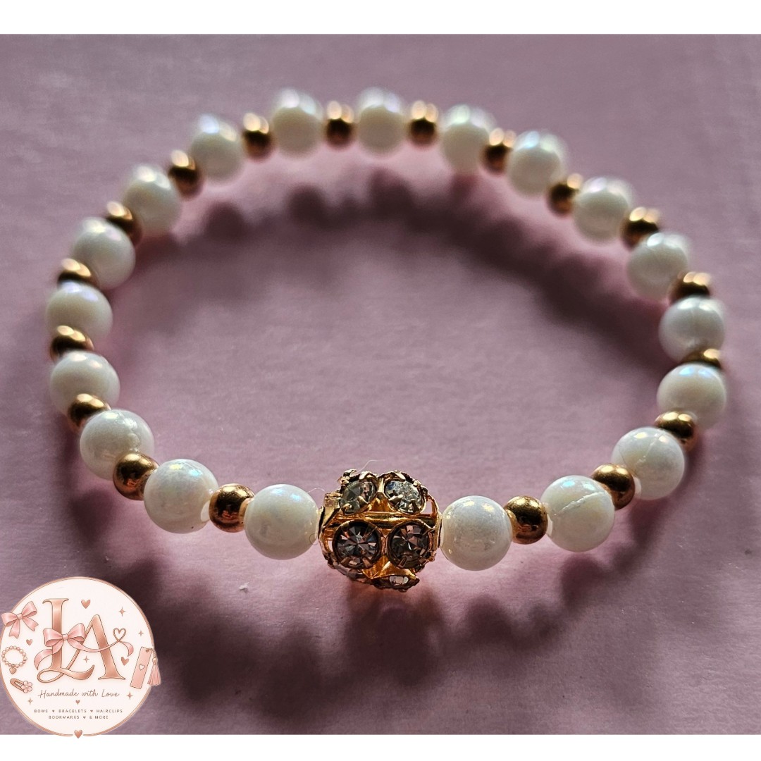 Moonstone Majesty handmade bracelet